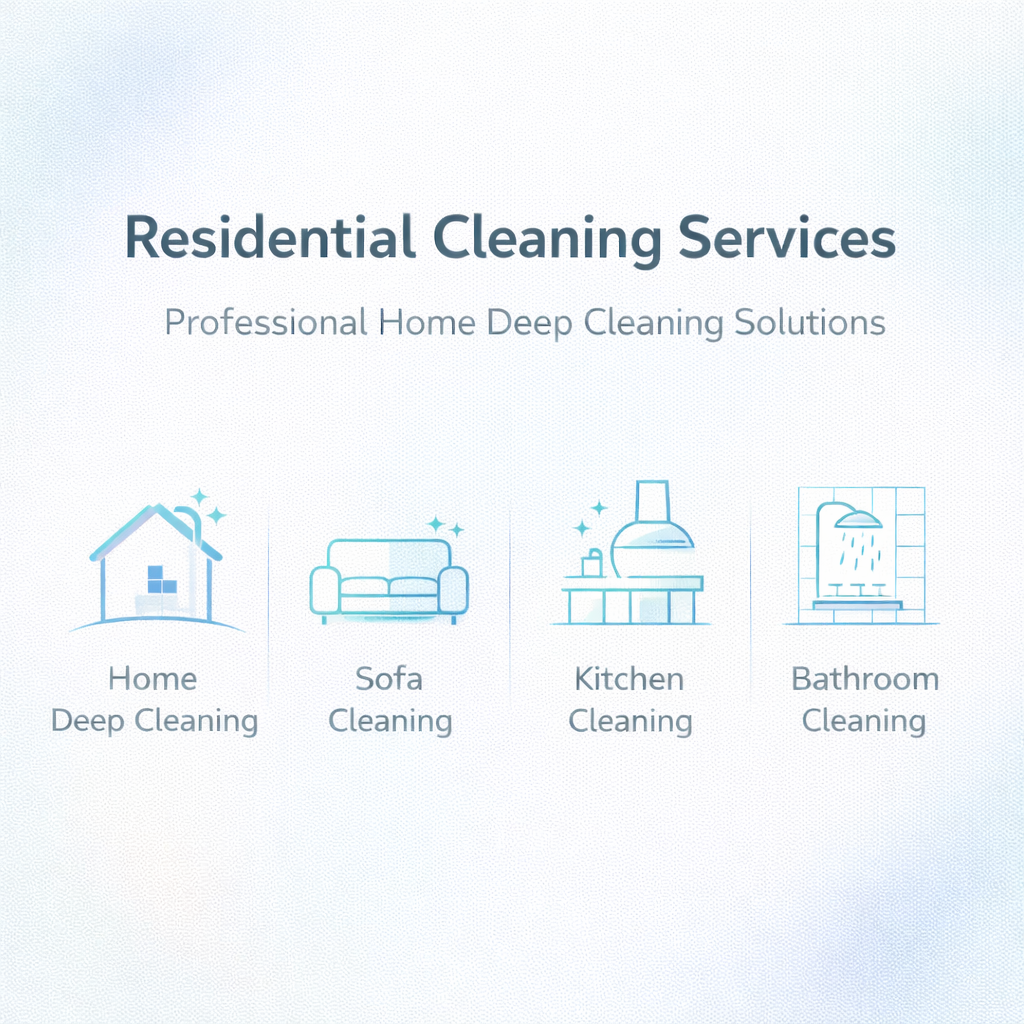 Residential Cleaning Services – Professional Home Cleaning by Vishwakarma India Services